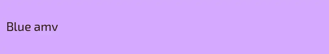 Blue amv